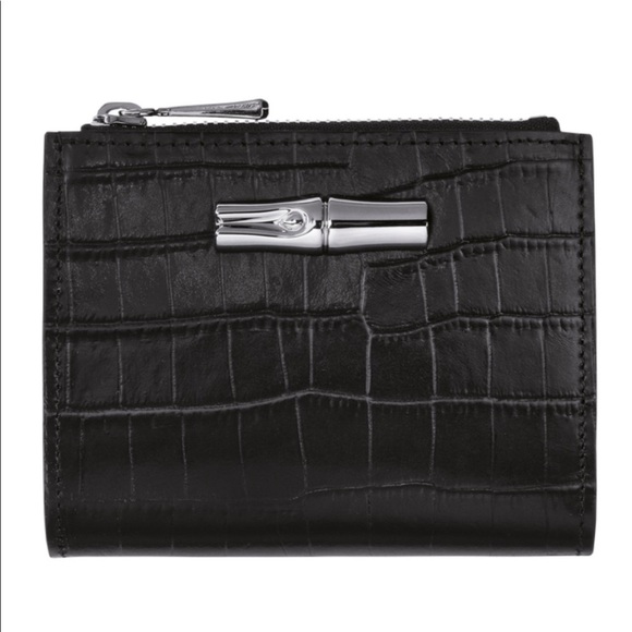 Longchamp Handbags - Longchamp Roseau Compact Wallet